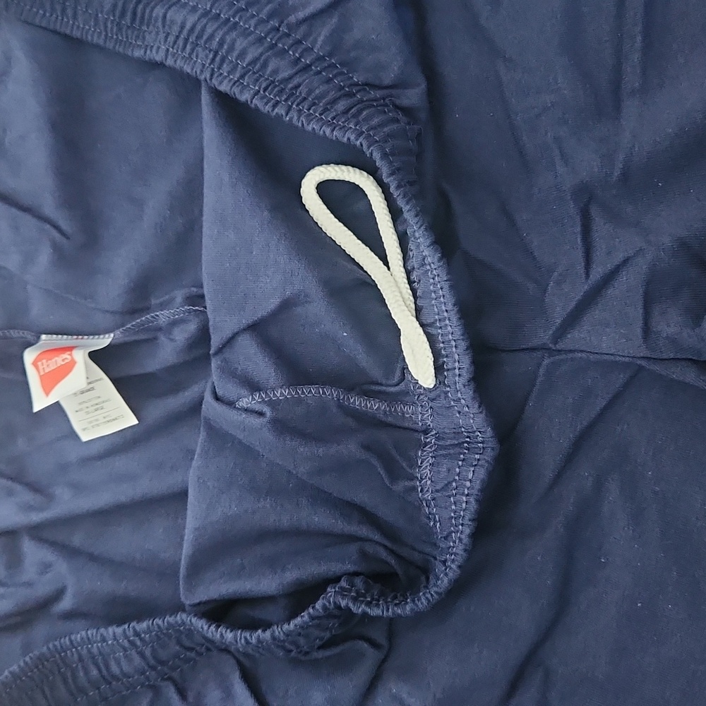 Hanes Navy Blue Men's Shorts - Picture 3 of 4